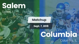 Matchup: Salem vs. Columbia  2018