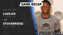 Recap: Lovejoy  vs. Stockbridge  2016