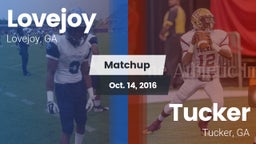 Matchup: Lovejoy vs. Tucker  2016
