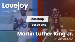 Matchup: Lovejoy vs. Martin Luther King Jr.  2016
