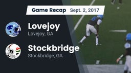 Recap: Lovejoy  vs. Stockbridge  2017