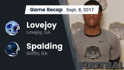 Recap: Lovejoy  vs. Spalding  2017
