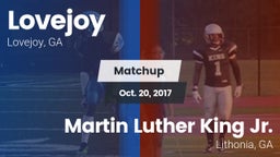 Matchup: Lovejoy  vs. Martin Luther King Jr.  2017