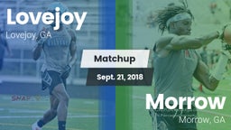 Matchup: Lovejoy  vs. Morrow  2018