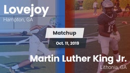 Matchup: Lovejoy  vs. Martin Luther King Jr.  2019