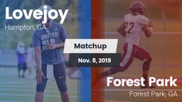 Matchup: Lovejoy  vs. Forest Park  2019