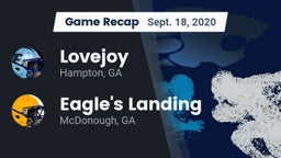 Recap: Lovejoy  vs. Eagle's Landing  2020