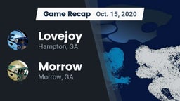 Recap: Lovejoy  vs. Morrow  2020