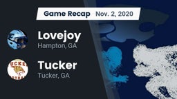 Recap: Lovejoy  vs. Tucker  2020