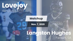 Matchup: Lovejoy  vs. Langston Hughes  2020