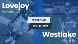 Matchup: Lovejoy  vs. Westlake  2020