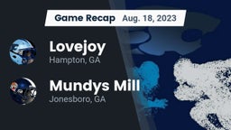 Recap: Lovejoy  vs. Mundys Mill  2023