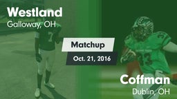 Matchup: Westland vs. Coffman  2016