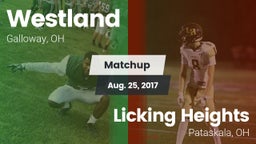 Matchup: Westland vs. Licking Heights  2017