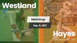 Matchup: Westland vs. Hayes  2017