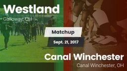 Matchup: Westland vs. Canal Winchester  2017