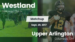 Matchup: Westland vs. Upper Arlington  2017