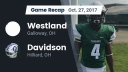 Recap: Westland  vs. Davidson  2017