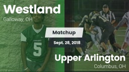 Matchup: Westland vs. Upper Arlington  2018