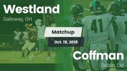 Matchup: Westland vs. Coffman  2018