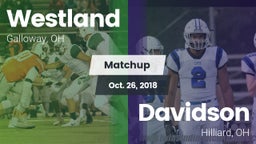 Matchup: Westland vs. Davidson  2018