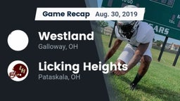Recap: Westland  vs. Licking Heights  2019