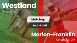 Matchup: Westland vs. Marion-Franklin  2019