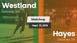 Matchup: Westland vs. Hayes  2019