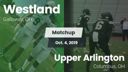 Matchup: Westland vs. Upper Arlington  2019