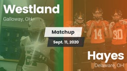 Matchup: Westland vs. Hayes  2020