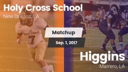 Matchup: Holy Cross School vs. Higgins  2017