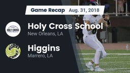 Recap: Holy Cross School vs. Higgins  2018