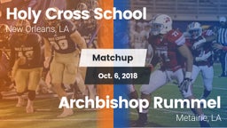 Matchup: Holy Cross School vs. Archbishop Rummel  2018