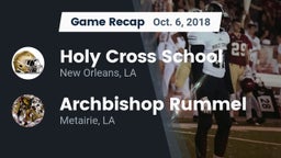 Recap: Holy Cross School vs. Archbishop Rummel  2018