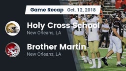 Recap: Holy Cross School vs. Brother Martin  2018