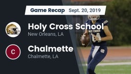 Recap: Holy Cross School vs. Chalmette  2019