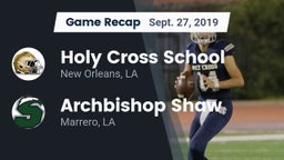 Recap: Holy Cross School vs. Archbishop Shaw  2019