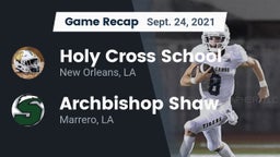 Recap: Holy Cross School vs. Archbishop Shaw  2021