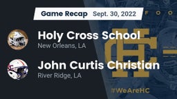 Recap: Holy Cross School vs. John Curtis Christian  2022