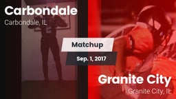 Matchup: Carbondale vs. Granite City  2017