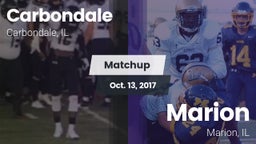 Matchup: Carbondale vs. Marion  2017