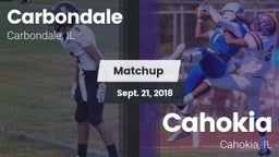 Matchup: Carbondale vs. Cahokia  2018