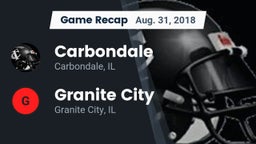 Recap: Carbondale  vs. Granite City  2018