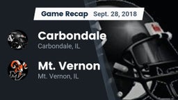 Recap: Carbondale  vs. Mt. Vernon  2018