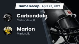 Recap: Carbondale  vs. Marion  2021