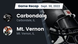 Recap: Carbondale  vs. Mt. Vernon  2022
