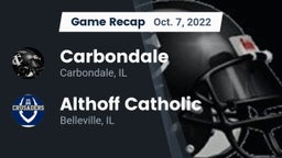 Recap: Carbondale  vs. Althoff Catholic  2022
