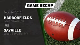 Recap: Harborfields  vs. Sayville  2016