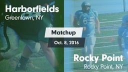 Matchup: Harborfields vs. Rocky Point  2016
