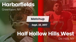 Matchup: Harborfields vs. Half Hollow Hills West  2017